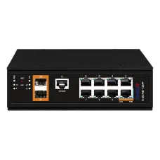 Коммутатор управляемый 8 портов GE PoE, 2хSFP