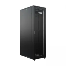 Шкаф напольный универсальный телекоммуникационный NTSS R 42U 800х1200мм, 4 профиля 19, двери перфорированная и перфорированная двухстворчатая, бок