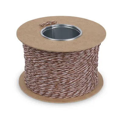 Cabeus UTP-1P-Cat.5e-SOLID-CROSS-500-BR (Jumper Wire) Кроссировочная витая пара, неэкранированная U/UTP, категория 5e, 1 пара (24 AWG), одножильный (solid), без общей внешней о
