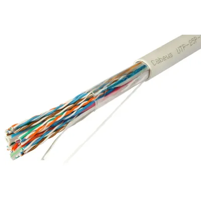 Витая пара U/UTP Cat 5 25 пар 24 AWG solid LSZH нг(А)-HF