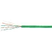 Витая пара U/UTP Cat 5e 4 пары 24 AWG solid нг(А)-LSLTx зеленый 100м