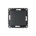 ATLASDESIGN SMART 1-кл. ВЫКЛЮЧАТЕЛЬ с подсв., Zigbee, сх.1, L+N, 10А, мех., КАРБОН