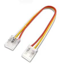 Разъем 3PIN с проводом для LED ленты COB ССТ 10 мм, лента - лента (1 шт)