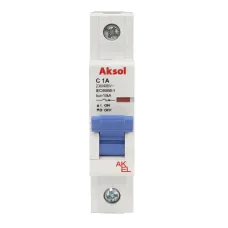 Выключатель автоматический ВА47-MCB-N-AKSOL-1P-C4-AC