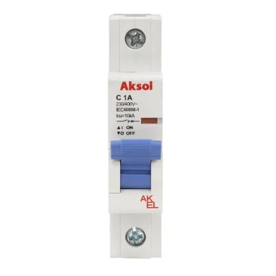 Выключатель автоматический ВА47-MCB-N-AKSOL-1P-C4-AC