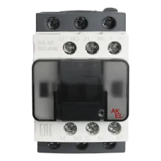 Контактор ВА47 MC-09E11M7 3P 1NO+1NC/9A/220VAC