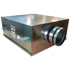 Вентилятор канальный круглый шумоизолированный VS(AC1)-100(3D190) Compact с 3-х скоростным переключателем