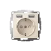РОЗЕТКА ATLASDESIGN 16А c 2 USB A+A, 5В/2,4А, 2х5В/1,2А, механизм, БЕЖЕВЫЙ