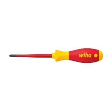 Отвертка диэлектрическая SoftFinish Electric SlimFix SL/PZ2х100мм