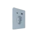 Розетка С/У с ЗК и зар.устр.USB А+С 20Вт (250В, 16А, защит.шторки), Стальное небо , Systeme Infinity