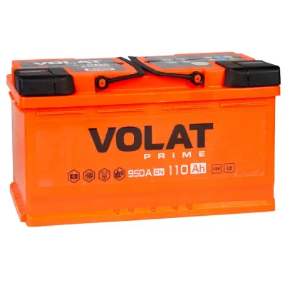 Аккумулятор автомобильный VOLAT Prime 110Ah L+