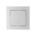 ATLASDESIGN SMART ВЫКЛЮЧАТЕЛЬ 1-клавишный с опциональной нейтралью., Zigbee, сх.1, L(N), 10А, мех., БЕЛЫЙ
