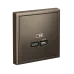 ARTGALLERY USB розетка тип-С 65Вт высокоскор.заряд. QC, PD, механизм, мокко