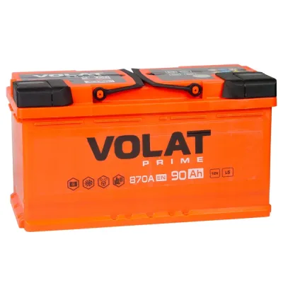 Аккумулятор автомобильный VOLAT Prime 90Ah L+