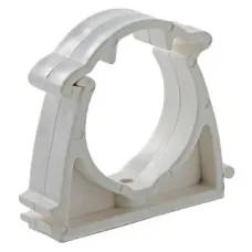 Опора 20 мм PPR, с креплением, белая