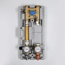 Группа насосная для систем VARIMIX 1'1/4 - 4W-KV4 с байпасом и четырехходовым клапаном