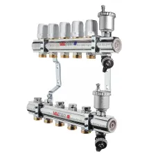 Коллекторная группа 1'x3 выхода 3/4' НР EK