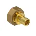 Соединитель надвижной с накидной гайкой под ''евроконус'' 3/4''( Eurokonus)x20(2,8)