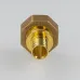 Соединитель надвижной с накидной гайкой под ''евроконус'' 3/4''( Eurokonus)x20(2,8)