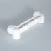 Планка монтажная 25x1/2' ВР для смесителя, с водорозетками, полипропиленовая PPR белая