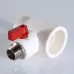 Тройник коллекторный 40x1/2' НР с шаровым краном полипропиленовый PPR