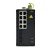 Коммутатор промышленный управляемый Ethernet L2, 8x10/100/1000BaseT, 4x100/1000BaseX SFP