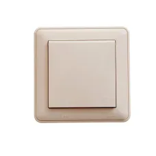 W59 AQUA РОЗЕТКА с заземлением со шторками. 16А. IP44. в сборе. СЛОНОВАЯ КОСТЬ