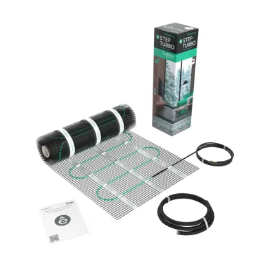 STEP TURBO Мат нагревательный STM200030, 200 Вт/м2, 600 Вт, 3 м2