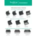 Лючок MultiDeS с розеткой 2К+З 16А/250В IP44 с монтажной коробкой для бетонных полов Античная латунь тип MDK21