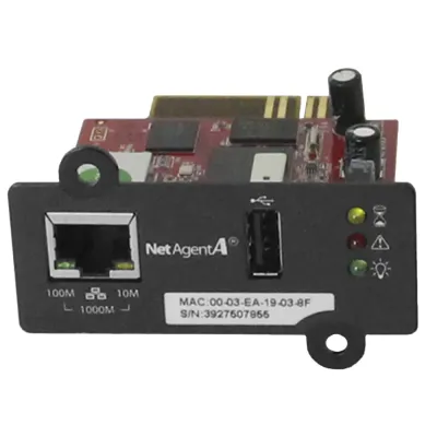 Адаптер внутренний для удаленного мониторинга и управления WEBCard-511v2 по протоколу SNMP с 2-мя портами: Ethernet и USB (установка во внутренний слот)