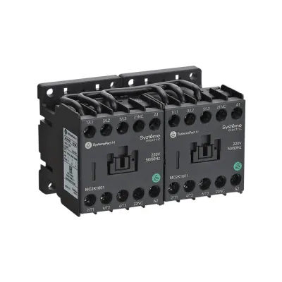 Реверсивный контактор MC2K 12A 1НО AC230V 50/60Hz