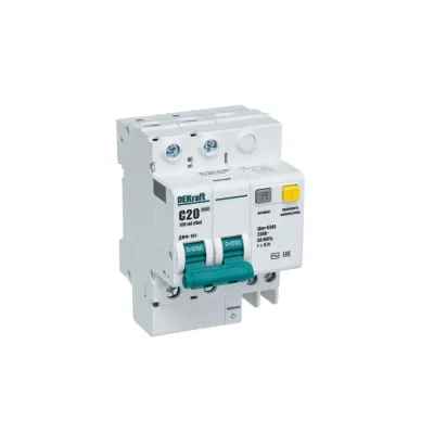 Диф. автомат 2Р 20А 100мА тип AC х-ка С ДИФ-101 4.5кА D