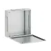 Корпус клеммный металлический SDE ВxШxГ 400x400x120 мм с фланцами, IP66