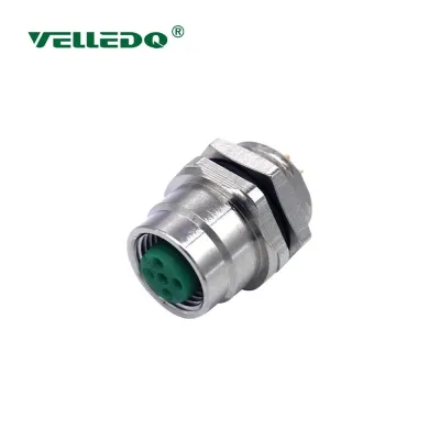 Монтажный разъем FLQ-M12-F04(PG9)-HB (розетка)
