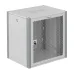 Шкаф телекоммуникационный настенный 19' 15U дверь перфорированная IP20. 600x450x720mm(ШхГхВ) цвет серый(RAL 7035/RAL7000)