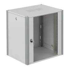 Шкаф телекоммуникационный настенный 19' 22U дверь стекло IP20. 600x450x1040mm(ШхГхВ) цвет серый(RAL 7035/RAL7000)
