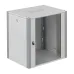 Шкаф телекоммуникационный настенный 19' 22U дверь стекло IP20. 600x450x1040mm(ШхГхВ) цвет серый(RAL 7035/RAL7000)