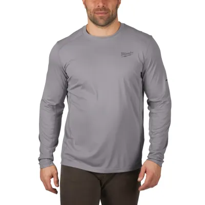 Лонгслив WORKSKIN WWLSG-L, серый