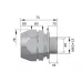 Муфта мет.рукав в изоляции в оплетке-коробка DN 50, IP66, М63х1,5