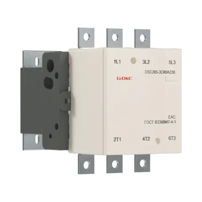 Контактор магнитный 265А 130кВт (AC3) кат 220В AC