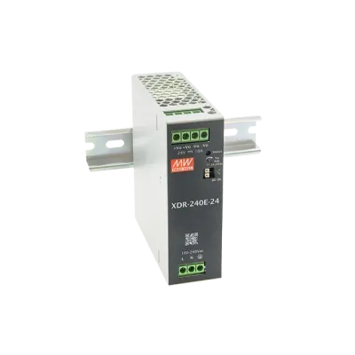AC-DC, 240Вт, вх.85…264V AC, 47…63Гц 120…370В DC, вых.36В6.66A (пиковый 8.66А), рег. вых 36…42В, изол.3000В AC, DC OK, в кожухе на DIN-рейку 40х125.2х116мм,-40…+70°С, 3 года гарантии