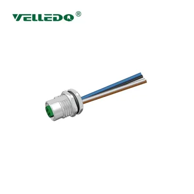 Монтажный разъем FLH-M12-F04(PG9)-0.3 (розетка)