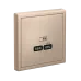 ARTGALLERY USB розетка тип-С 65Вт высокоскор.заряд. QC, PD, механизм, песочный