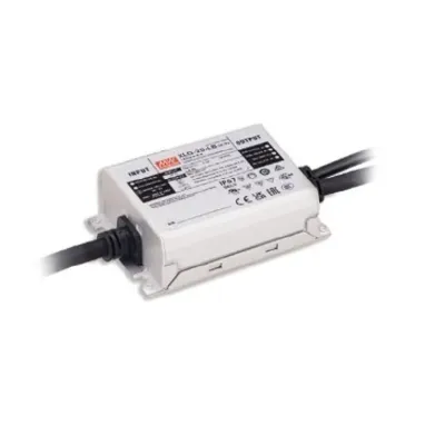 Источник питания AC-DC, 18.9Вт, стабилизатор тока, IP67, вход 90…305В AC, 47…63Гц, ККМ, выход 350мА/32.4…54В, изоляция 3750В AC, в кожухе 95х63х30мм, -40…+80°С (корпус)