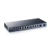 Коммутатор управляемый L3 8 портов,100 /1000 Мб/с. 2.5 Гб/с.  8хRJ45. 2хSFP+ бесшумный (без вентилятора)