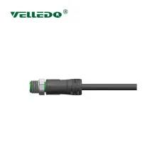 Соединитель кабельный M12-M05T-5.0PVC/BK(вилка)