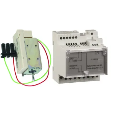 Расцепитель MN + Замедлитель ПО 400V AC