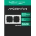 ARTGALLERY PURE 2-постовая РАМКА, ОРГАНИЧЕСКОЕ СТЕКЛО БЕЛЫЙ