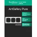 ARTGALLERY PURE 3-постовая РАМКА, МАТОВОЕ ОРГАНИЧЕСКОЕ СТЕКЛО БЕЛЫЙ