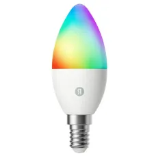 Лампочка умная Яндекса E14 RGB, YNDX-00557